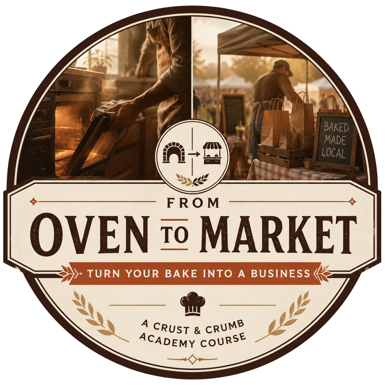 From Oven to Market, a Crust & Crumb Academy course