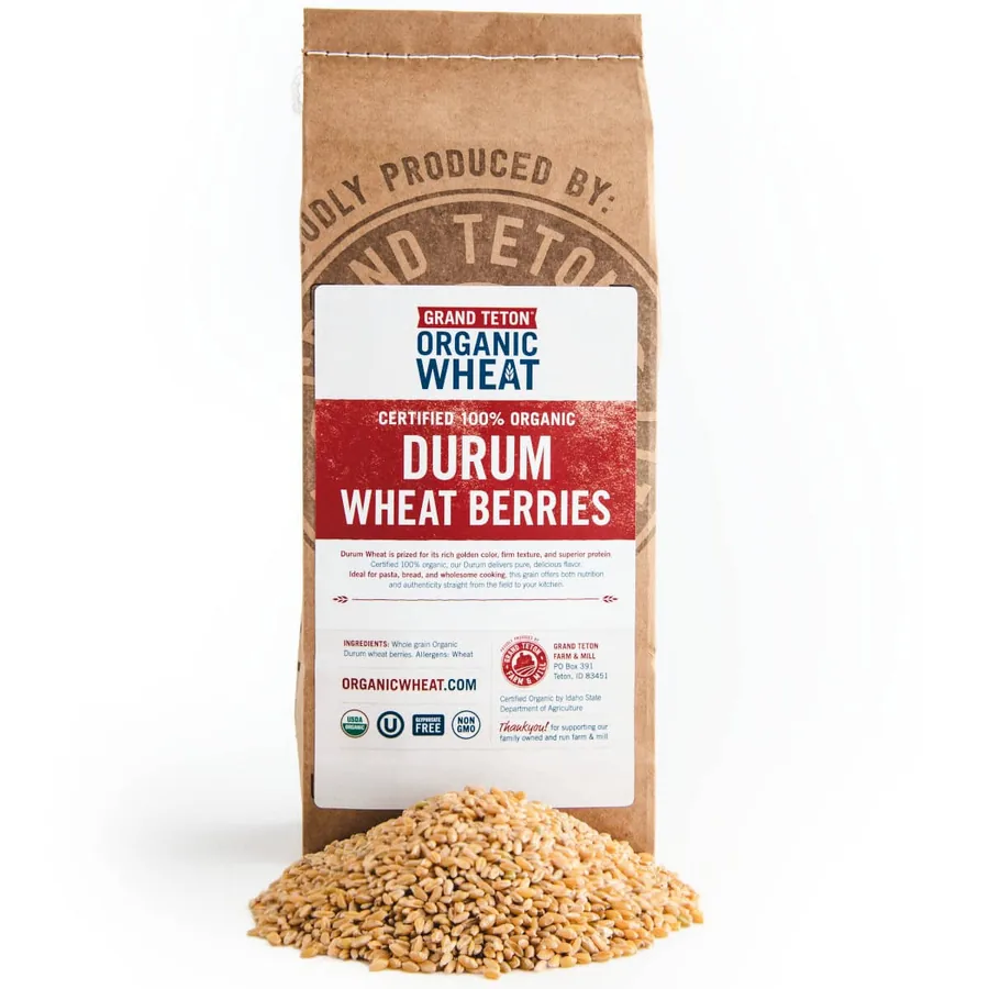 Grand Teton organic durum wheat berries