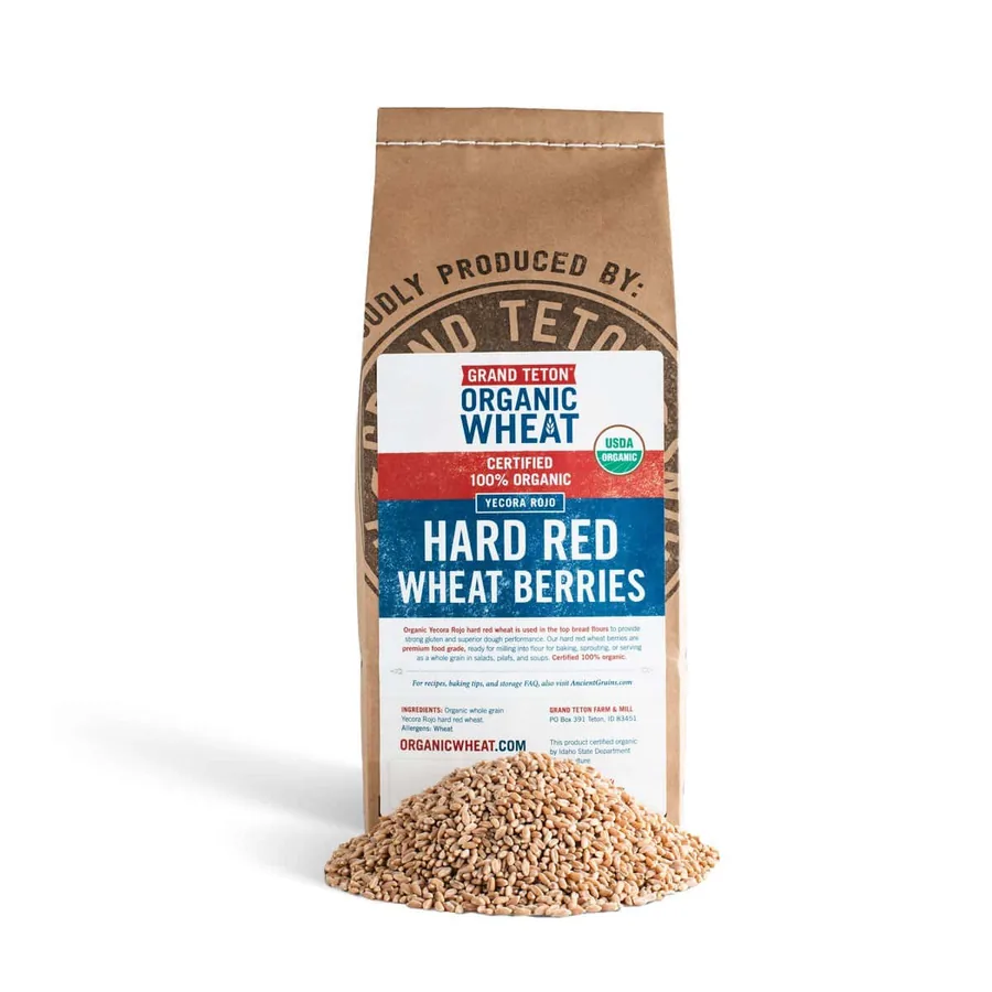 Grand Teton organic hard red wheat berries