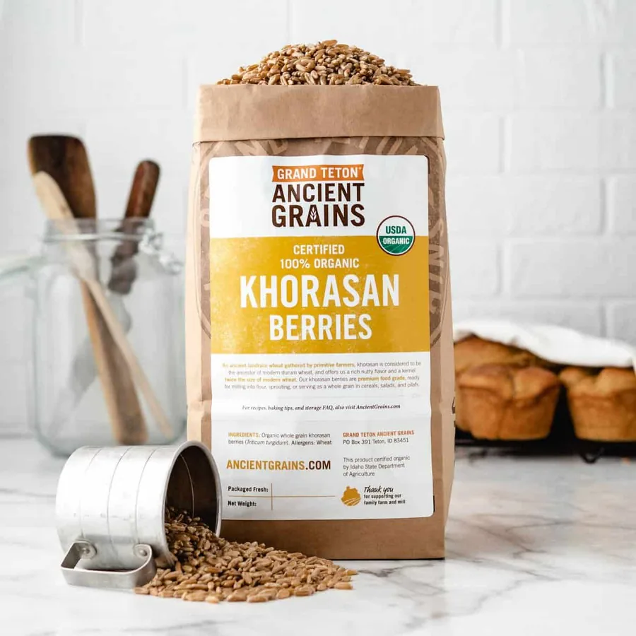Grand Teton organic khorasan berries